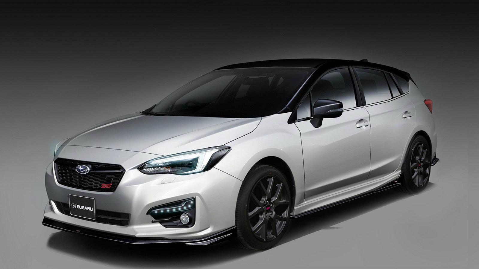 Το πρωτότυπο Impreza STI θα παρουσιάσει η Subaru το οποίο έχει σπορ εμφάνιση και διπλό χρωματισμό.
