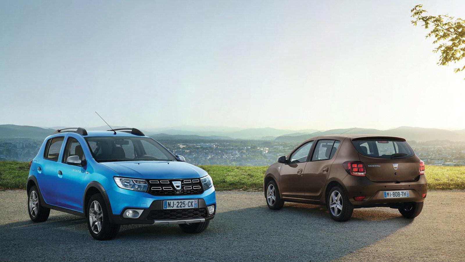 Το μικρό Dacia Sandero.