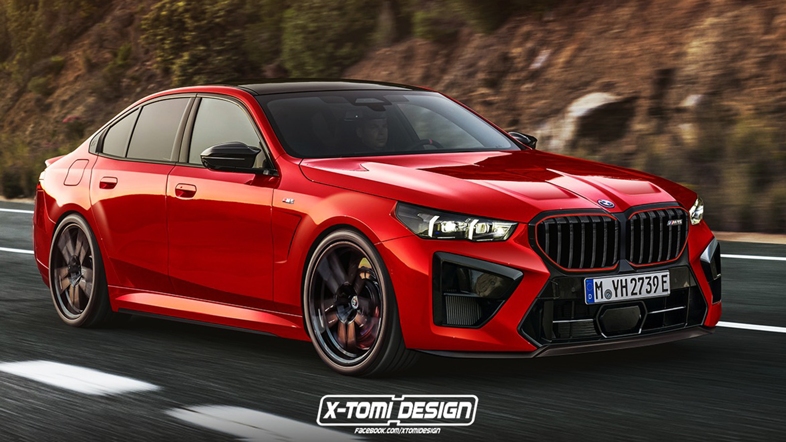 «Κόλαση» στα κόκκινα η νέα BMW M5