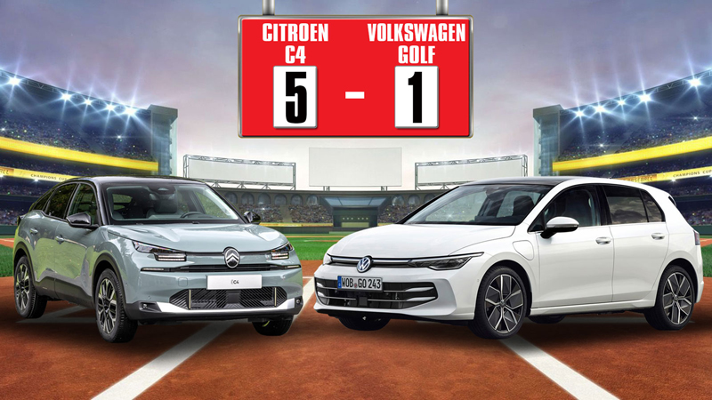 Το νέο Citroen C4 απομυθοποιεί το VW Golf