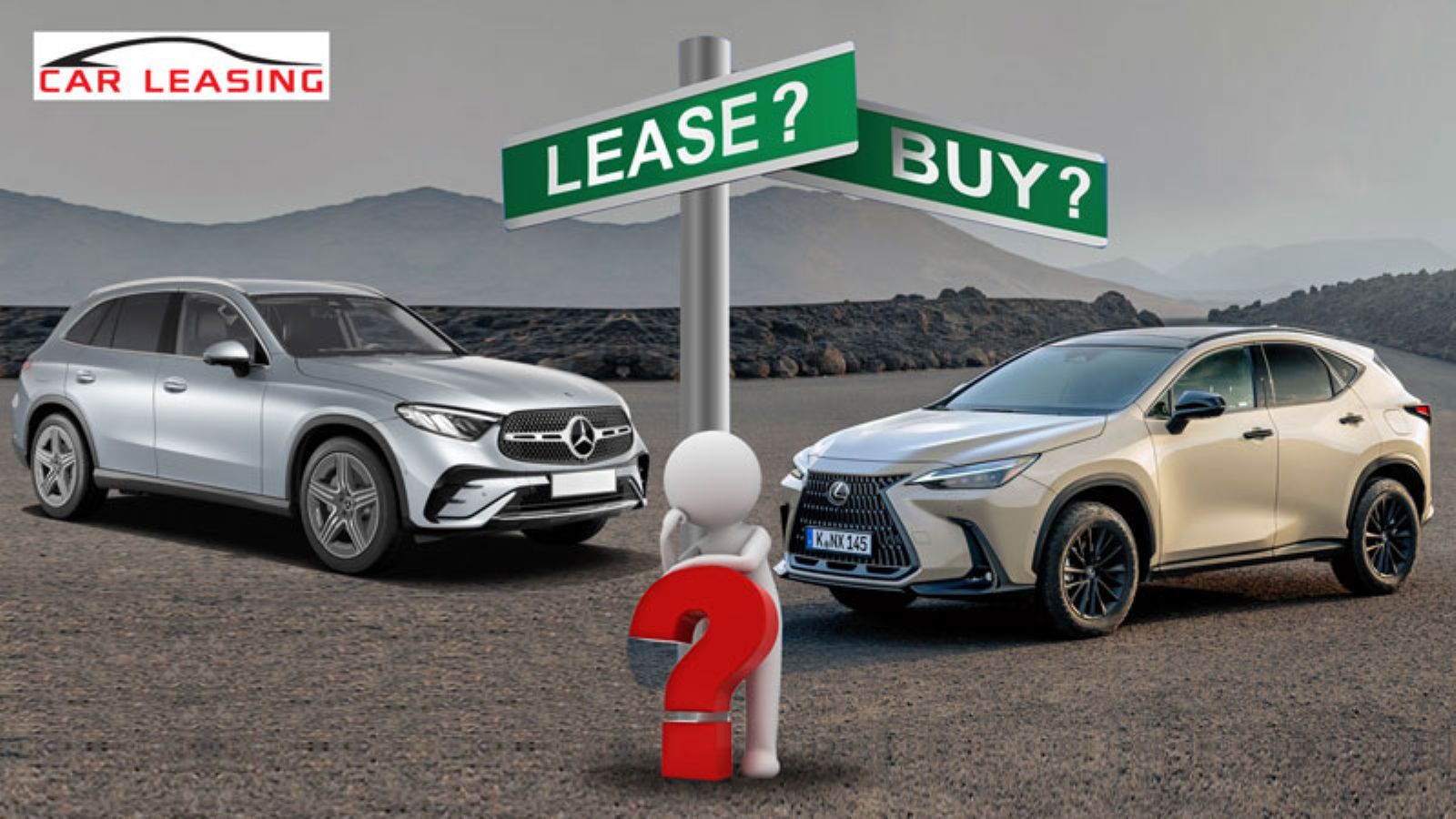 Leasing luxury SUV: Mercedes GLC 300 de ή Lexus NX450h;
