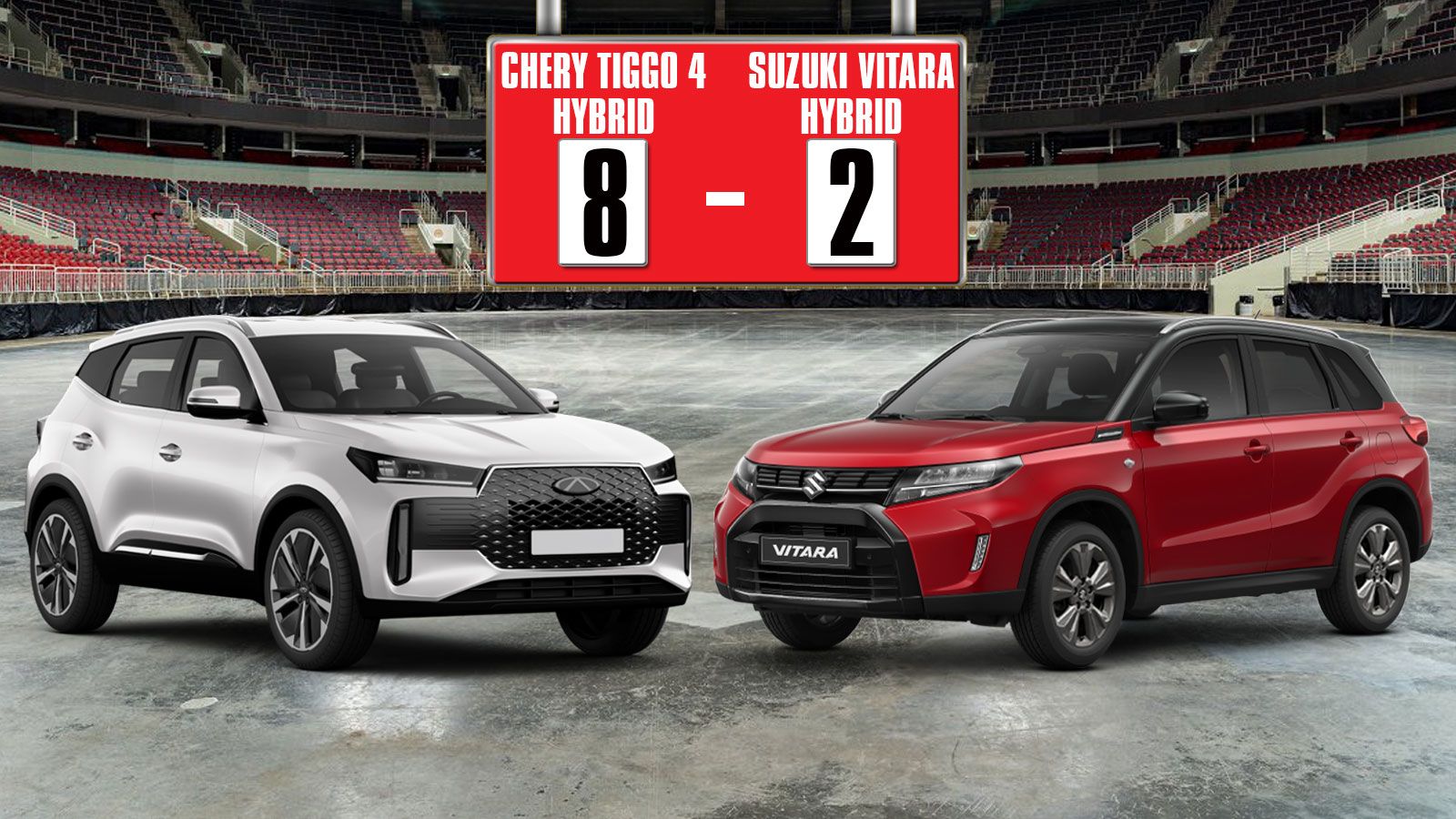 Το full υβριδικό Tiggo 4 κατατροπώνει τη φήμη του Vitara