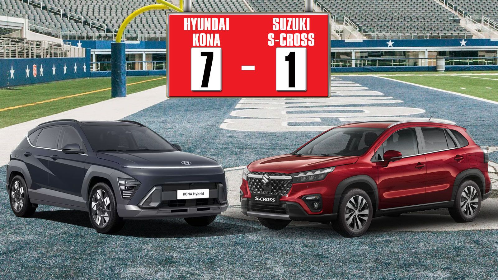 Hyundai Kona Hybrid ή Suzuki S-Cross Hybrid; Συγκρίνουμε σε 11 τομείς