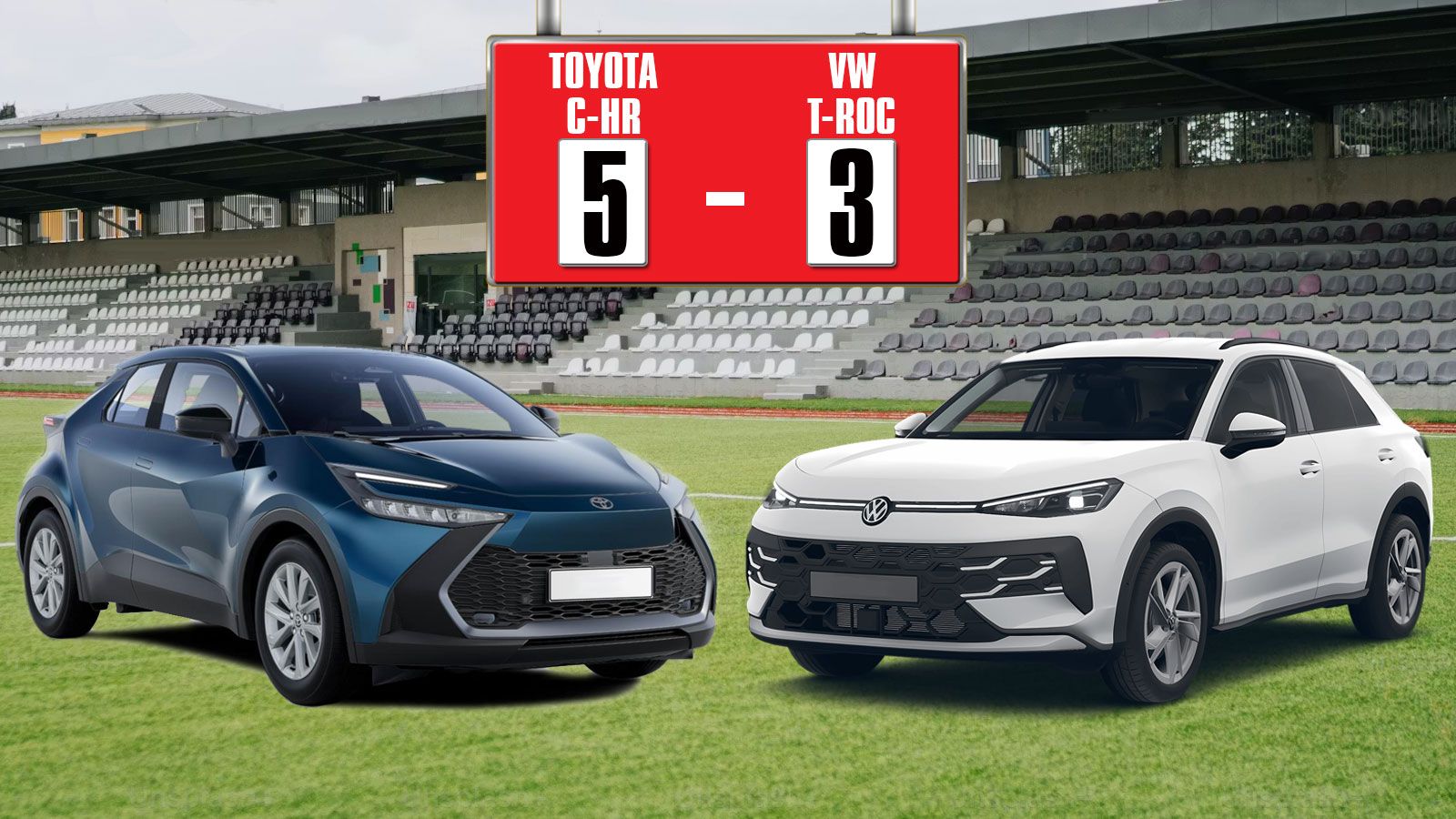 Toyota C-HR 140 PS VS VW T-Roc 116 PS: Συγκρίνουμε σε 11 τομείς