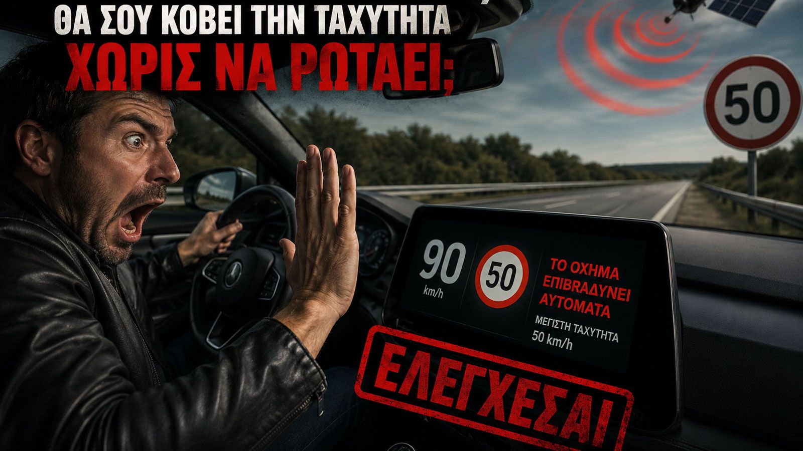 Τέλος το γκάζι; - Η ΕΕ εξετάζει σύστημα που θα κόβει αυτόματα την ταχύτητα