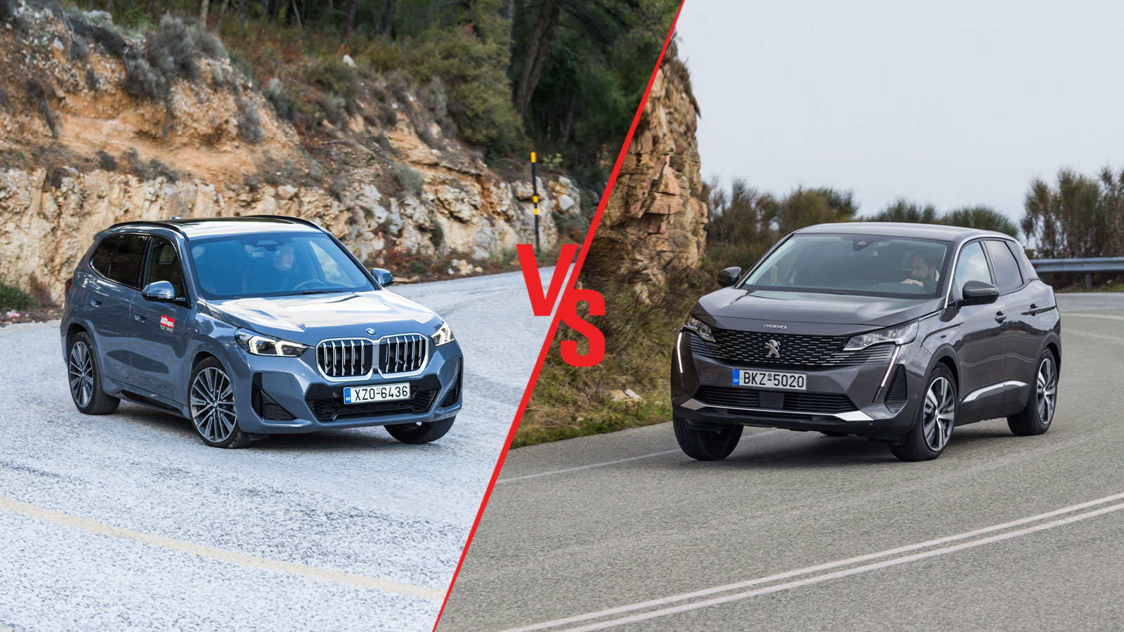 Bmw X1 Automatic 136ps VS Peugeot 3008 Automatic 130ps Συγκριτικό