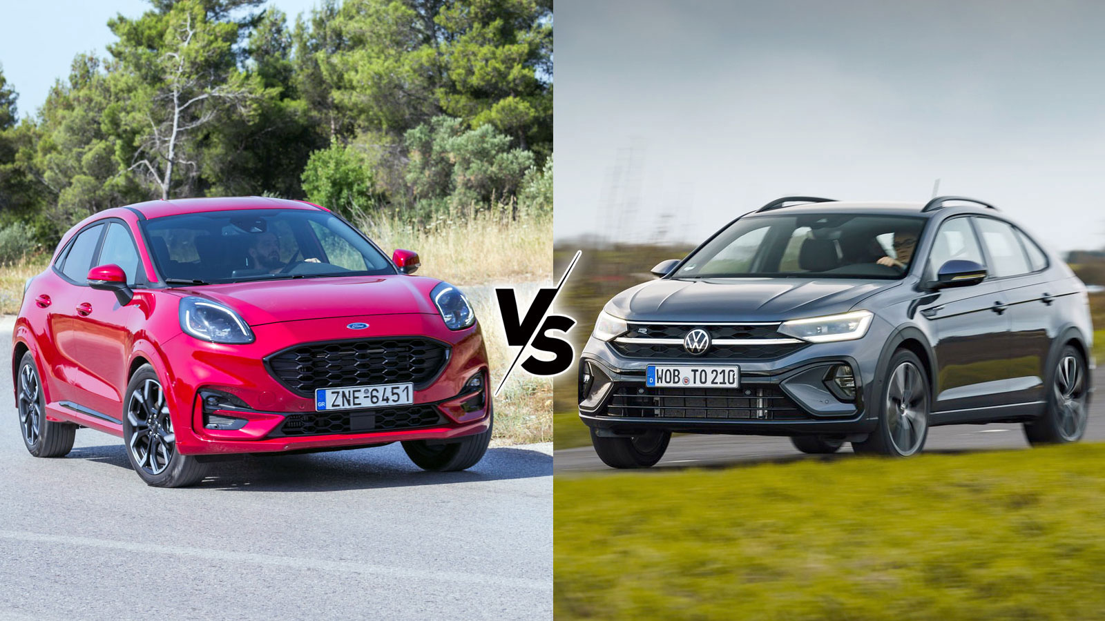 Ford Puma 125 PS VS VW Taigo 110 PS Συγκριτικό