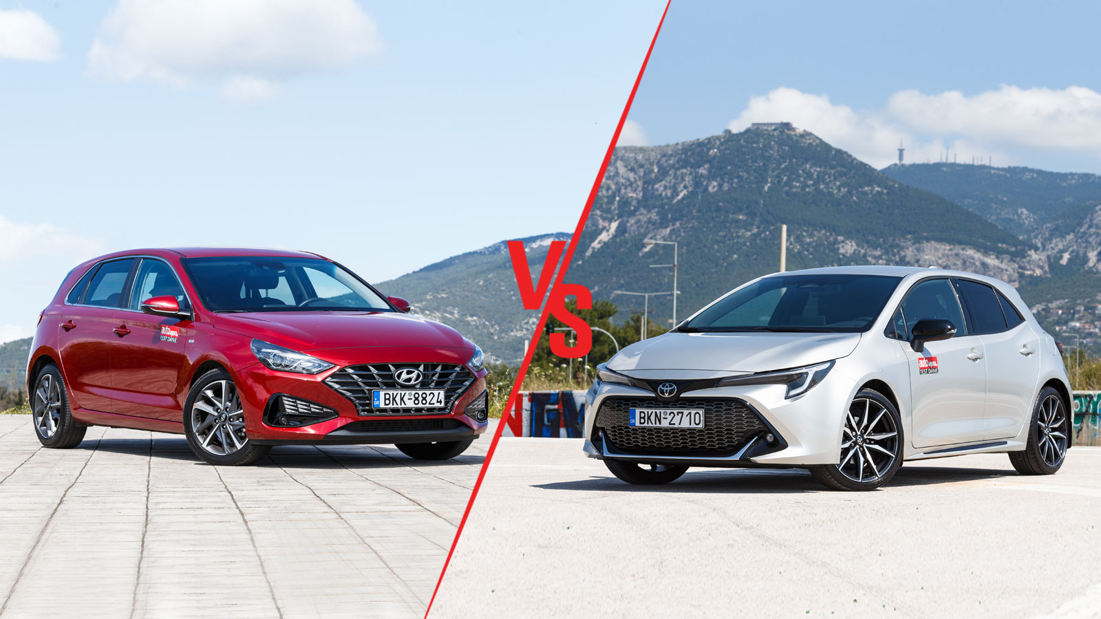 Hyundai I30 Automatic 120ps VS Toyota Corolla Συγκριτικό