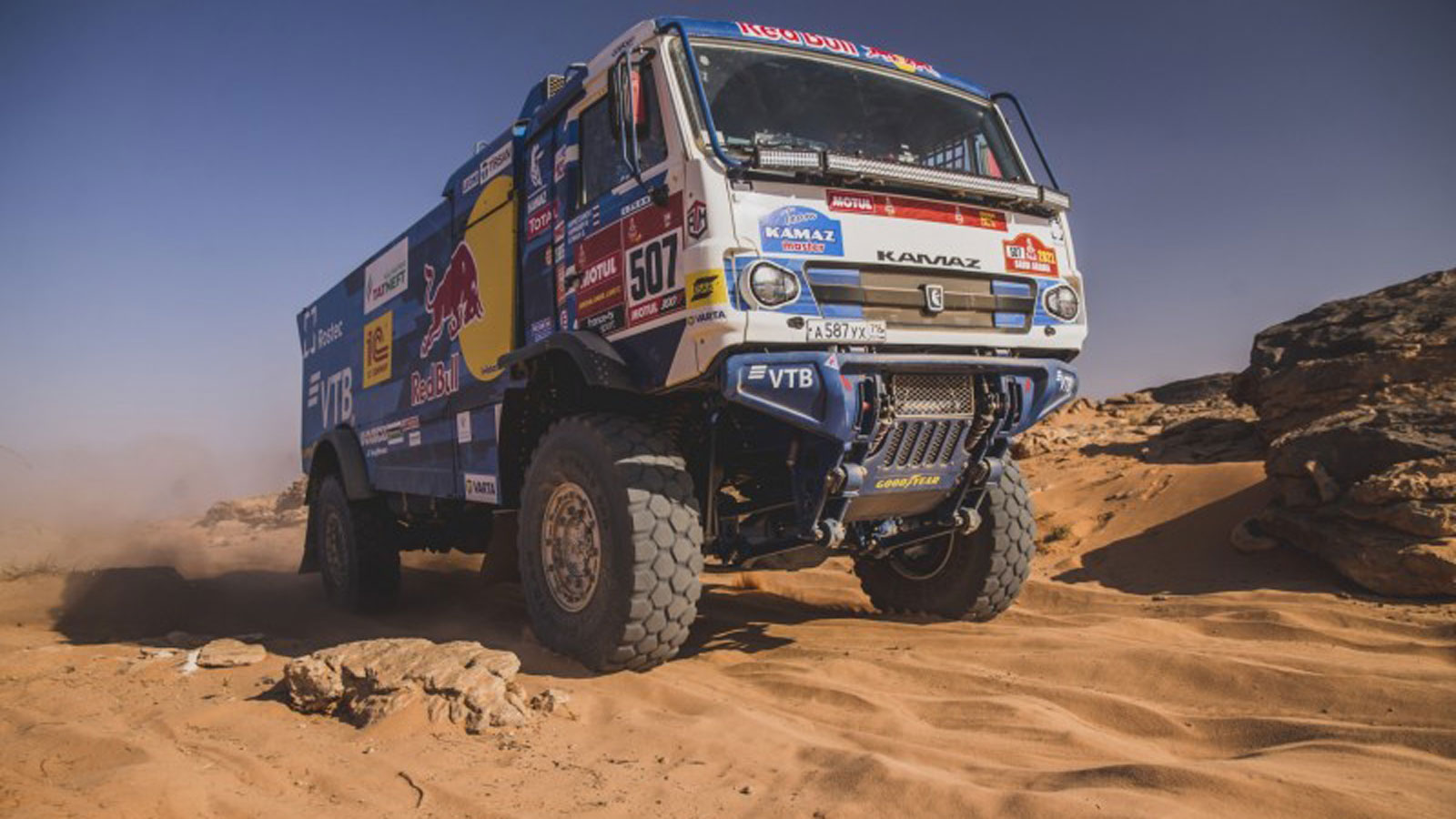 Η KAMAZ με ελαστικά Goodyear κυριάρχησε στο Dakar 2021