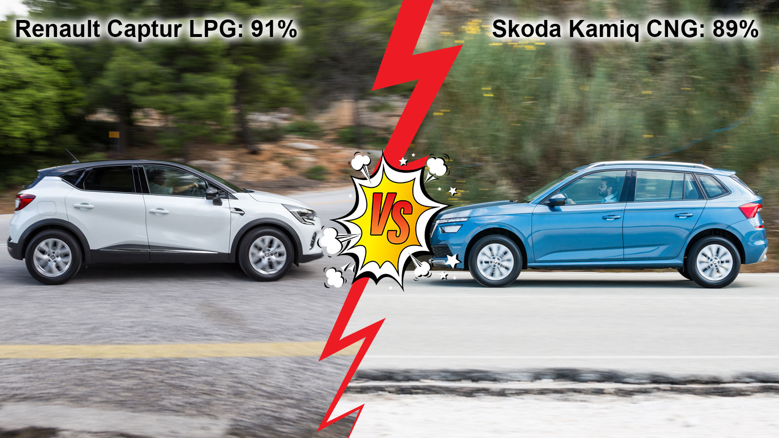 Renault Captur VS Skoda Kamiq Συγκριτικό