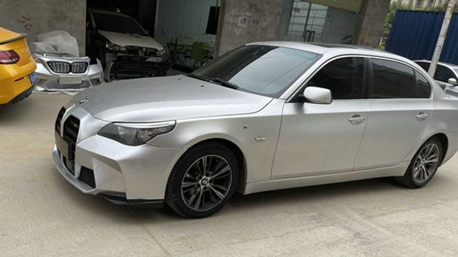 Κινέζοι βάζουν τις γρίλιες της Μ3 σε BMW E60