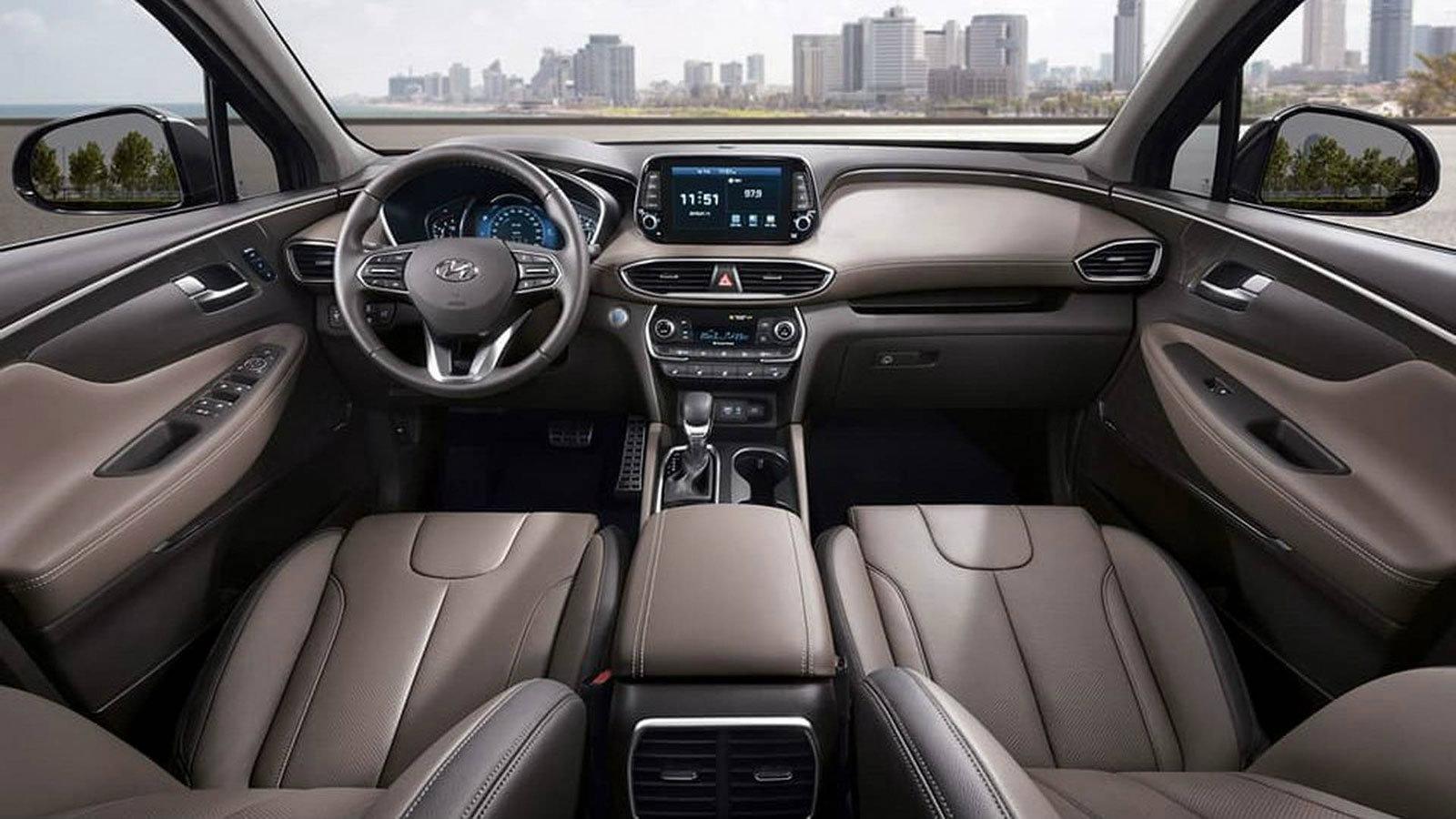 Hyundai santa fe интерьер