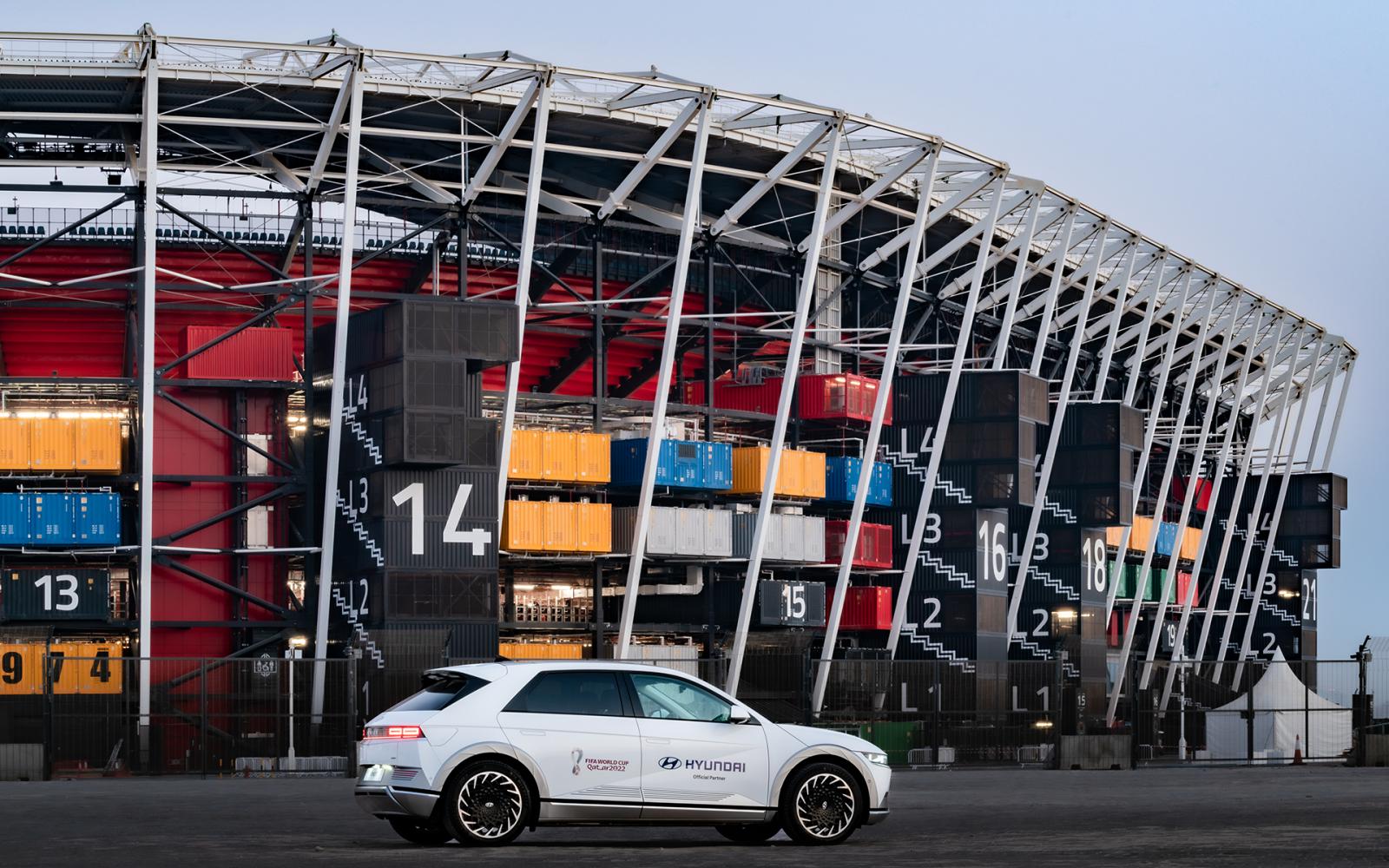 Ηλεκτροκίνητα Hyundai παίζουν μεγάλη μπάλα στο Μουντιάλ 