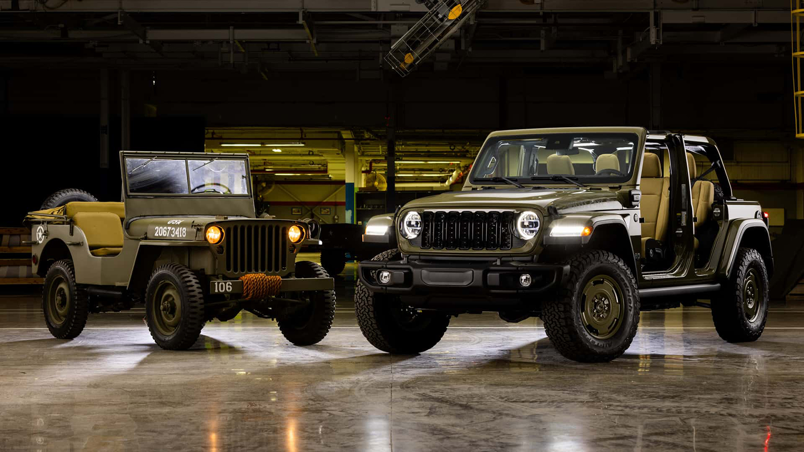 Το Jeep Wrangler τιμά το θρυλικό Willys με ειδική έκδοση