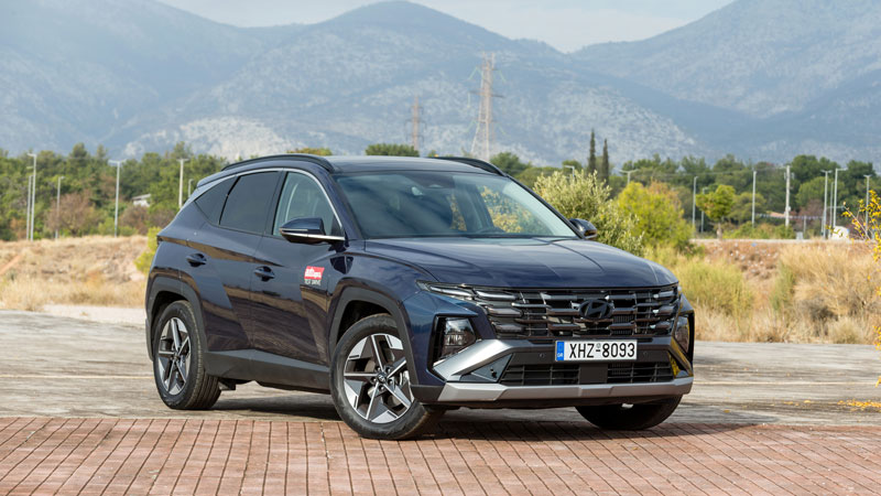 Hyundai Tucson 1,6D 4WD 7DCT: Ακόμα πιο μοντέρνο, καίει 7,5 λτ/100 χλμ