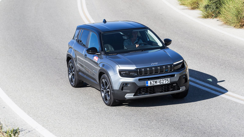 Ηλεκτρικό Jeep Avenger: Με τον υψηλότερο βαθμό στην κατηγορία!