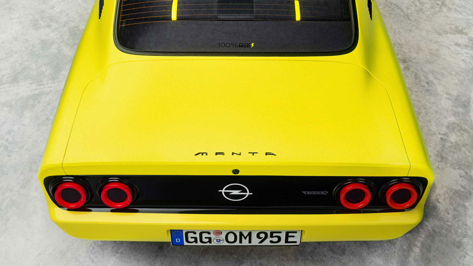 Opel Manta GSe ElektroMOD: Το παρελθόν εξηλεκτρίστηκε