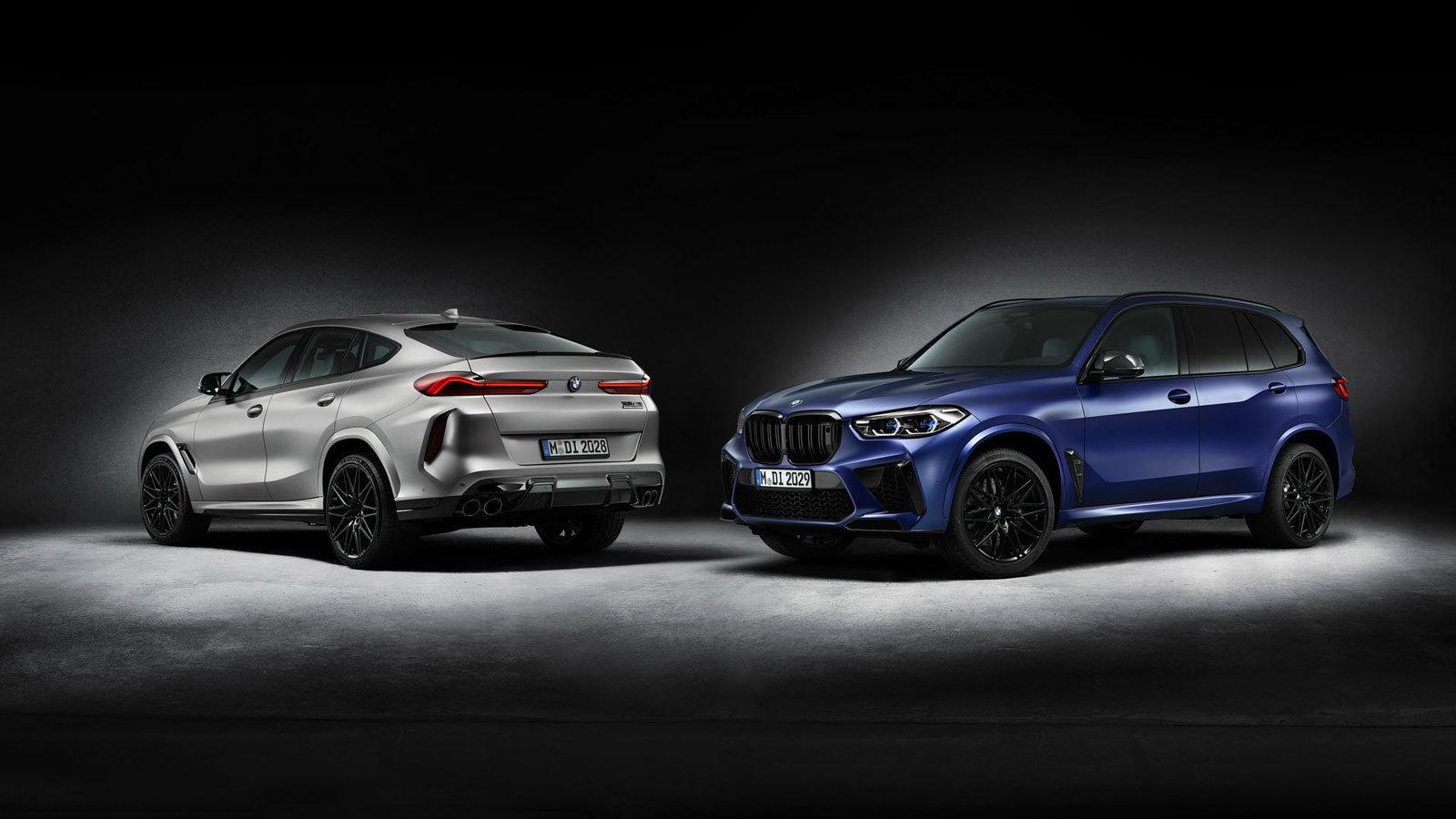 Συλλεκτικές εκδόσεις BMW X5 M και X6 M Competition
