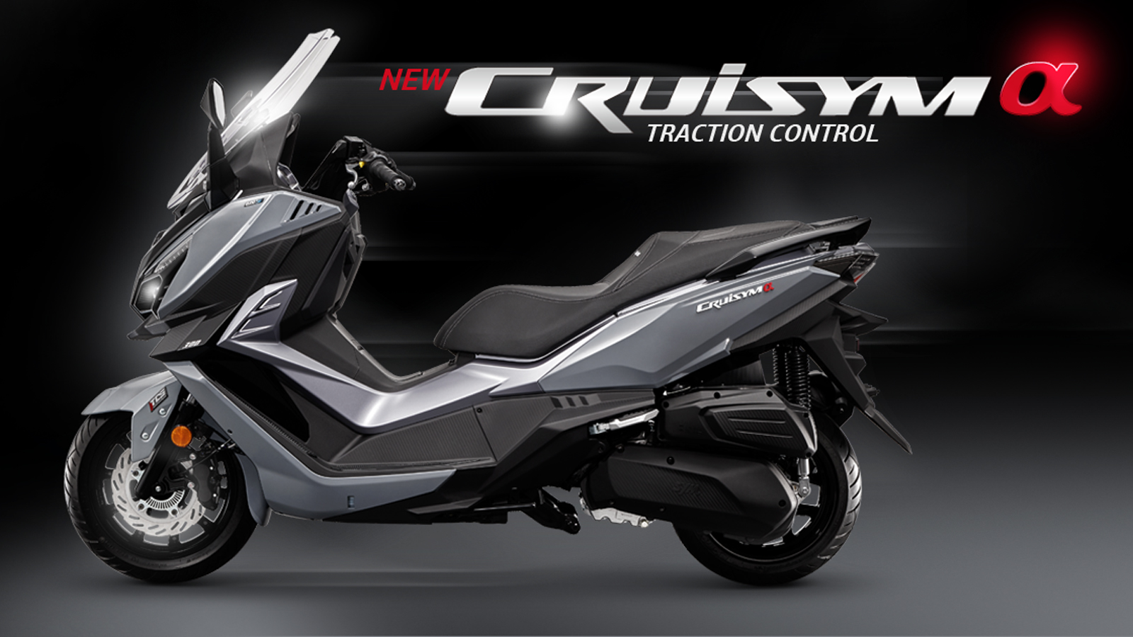 Sym Cruisym 300 a: Με 26,5 ίππους και σύστημα traction control