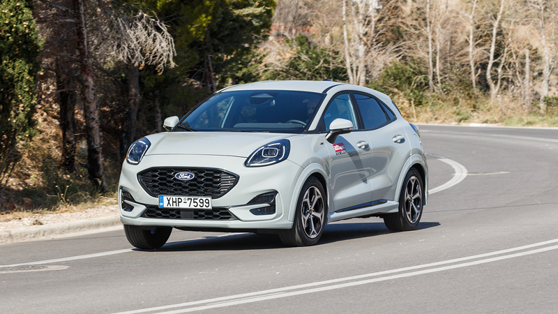 Δοκιμή Ford Puma 1.0 125 PS mHEV