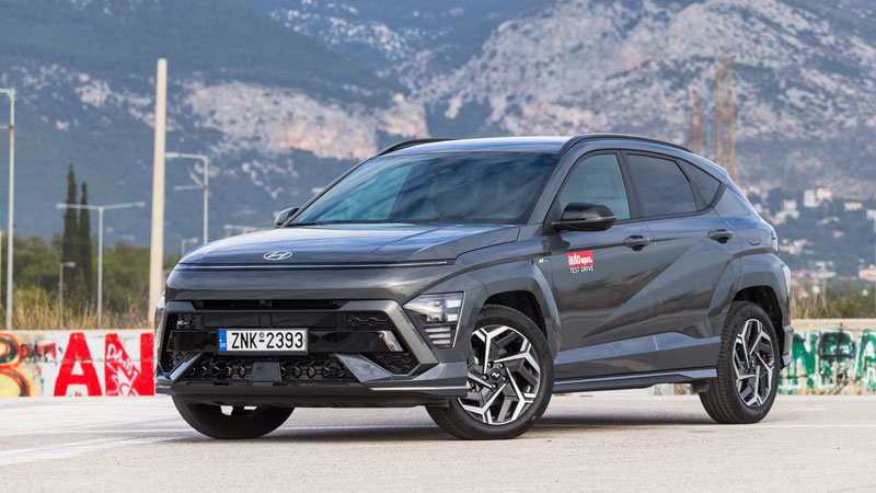 Η σχεδίαση του Hyundai Kona βασίστηκε στην αμιγώς ηλεκτρική έκδοση και θυμίζει κάτι από Ioniq