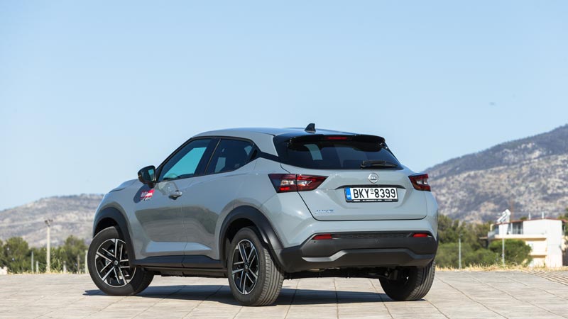 Δοκιμή Nissan Juke 114PS: Πιο πλούσιος εξοπλισμός, εξίσου οικονομικό