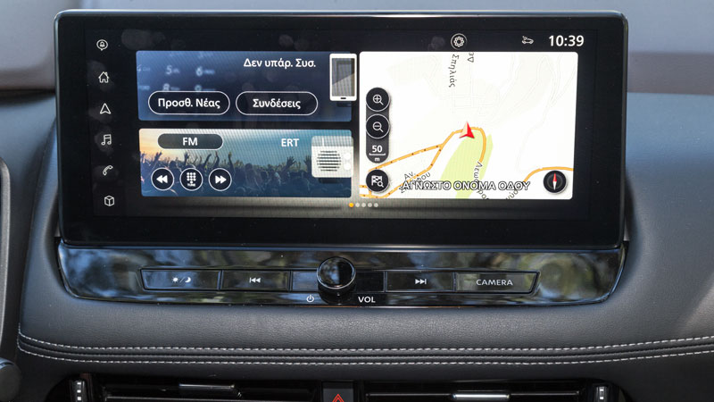 Την digital εικόνα ολοκληρώνει η κεντρική οθόνη 8 ιντσών με το εύχρηστο infotainment και τα φυσικά κουμπιά συντόμευσης