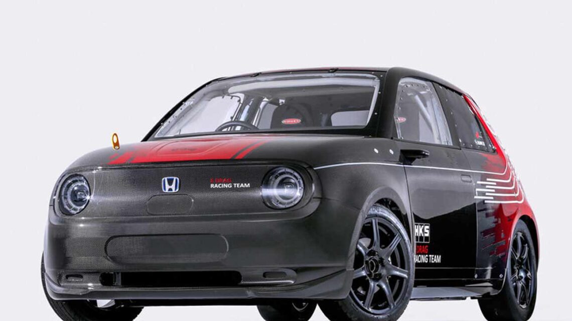 Εργοστασιακό αυτοκίνητο για αγώνες Dragster από την Honda
