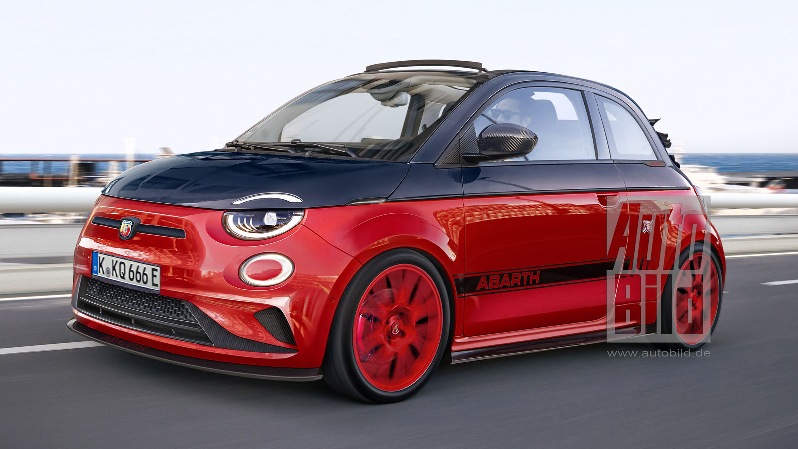 Ετοιμάζεται το ηλεκτρικό Fiat Abarth 500