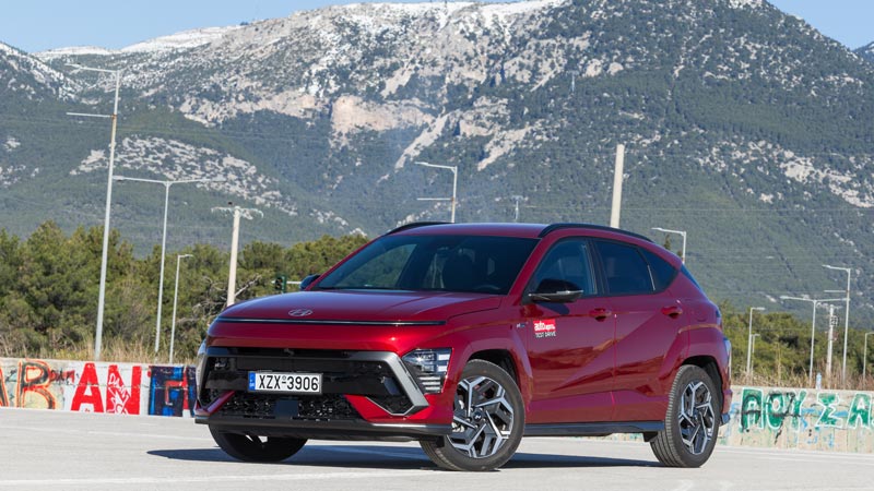 Hyundai Kona 198 PS: Οικογενειακό SUV με γκάζια