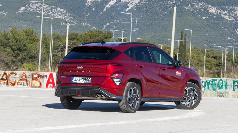 Hyundai Kona 198 PS: Οικογενειακό SUV με γκάζια