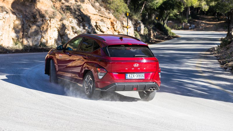 Hyundai Kona 198 PS: Οικογενειακό SUV με γκάζια