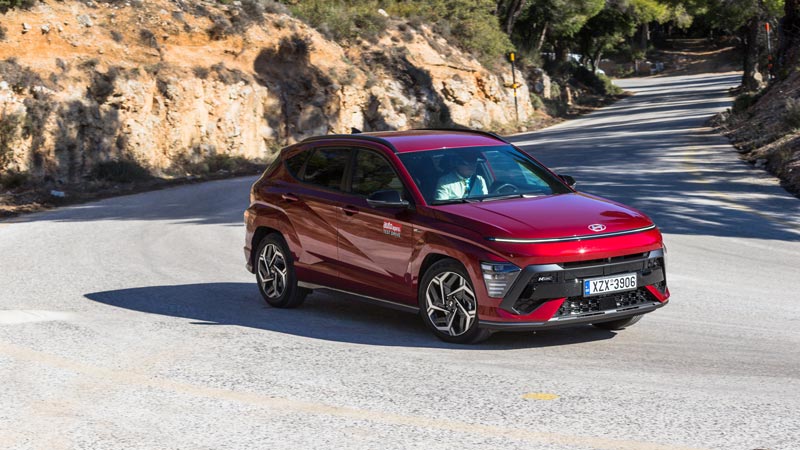 Hyundai Kona 198 PS: Οικογενειακό SUV με γκάζια