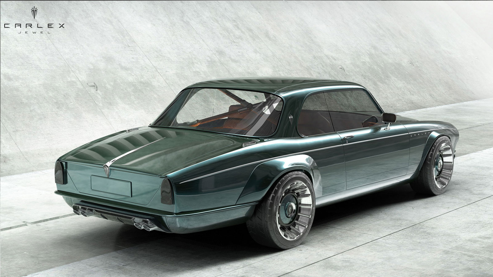 H Carlex παρουσίασε μια «πρησμένη» vintage Jaguar XJ Coupé