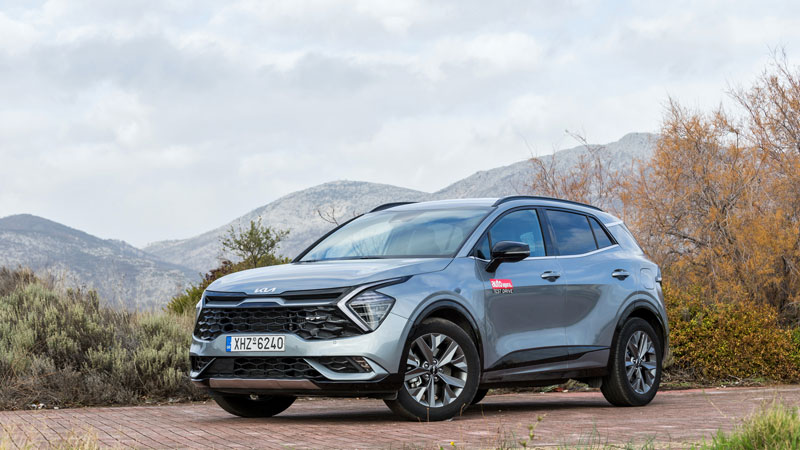 Kia Sportage Hybrid 4x4 210 PS: Προσπερνάει σαν σπορ αυτοκίνητο 