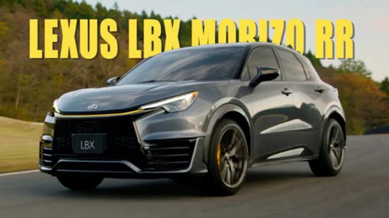 Με 304 ίππους και αίγλη από GR το Lexus LBX Morizo RR Concept