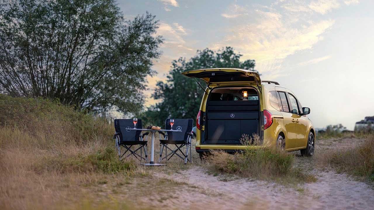 Mercedes T-Class Marco Polo: Πολυτέλεια και στο camping