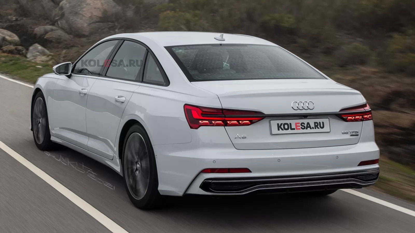 Μια γεύση από το ανανεωμένο Audi A6