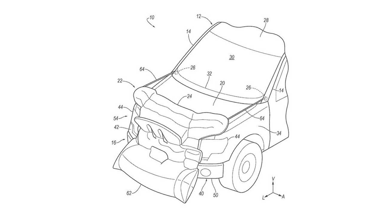 Ford: Πατέντα για αερόσακο στον προφυλακτήρα