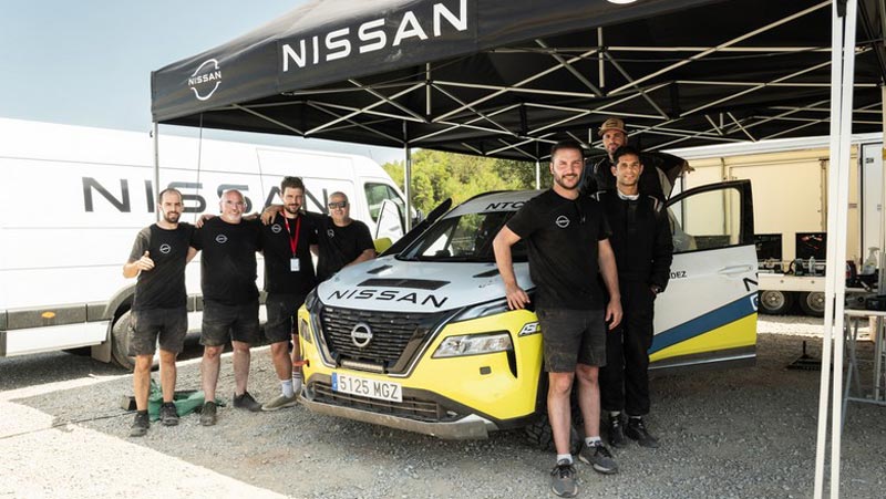 Το Nissan X-Trail e-POWER με e-4ORCE στο Rally Aragon Baja