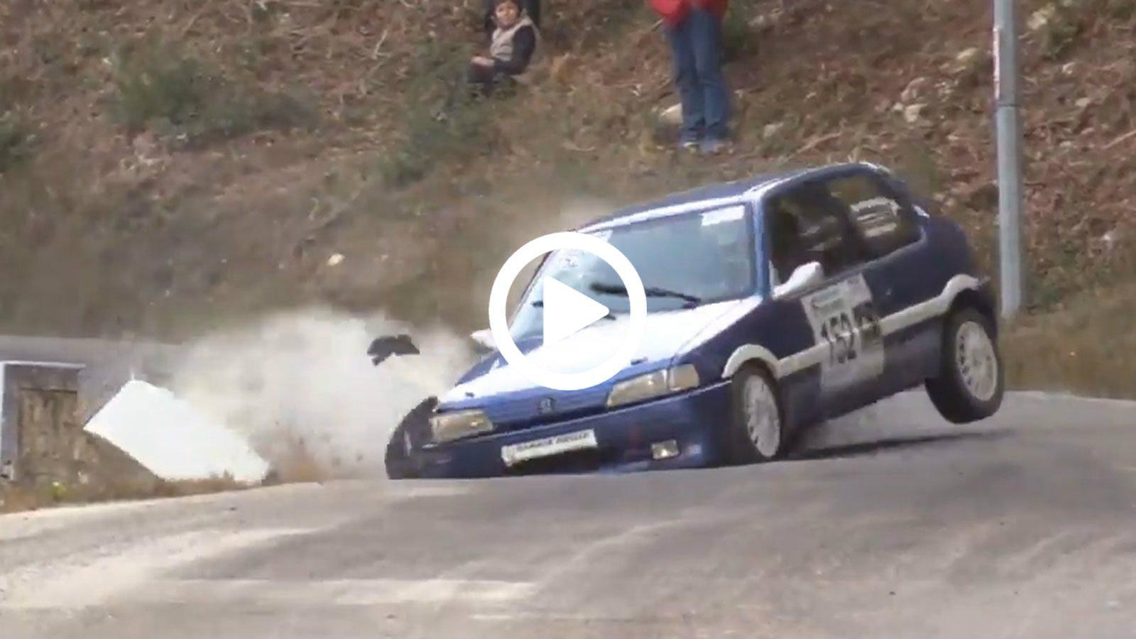 Όλα τα Peugeot 106 Rallye ...για το χαντάκι? [video]