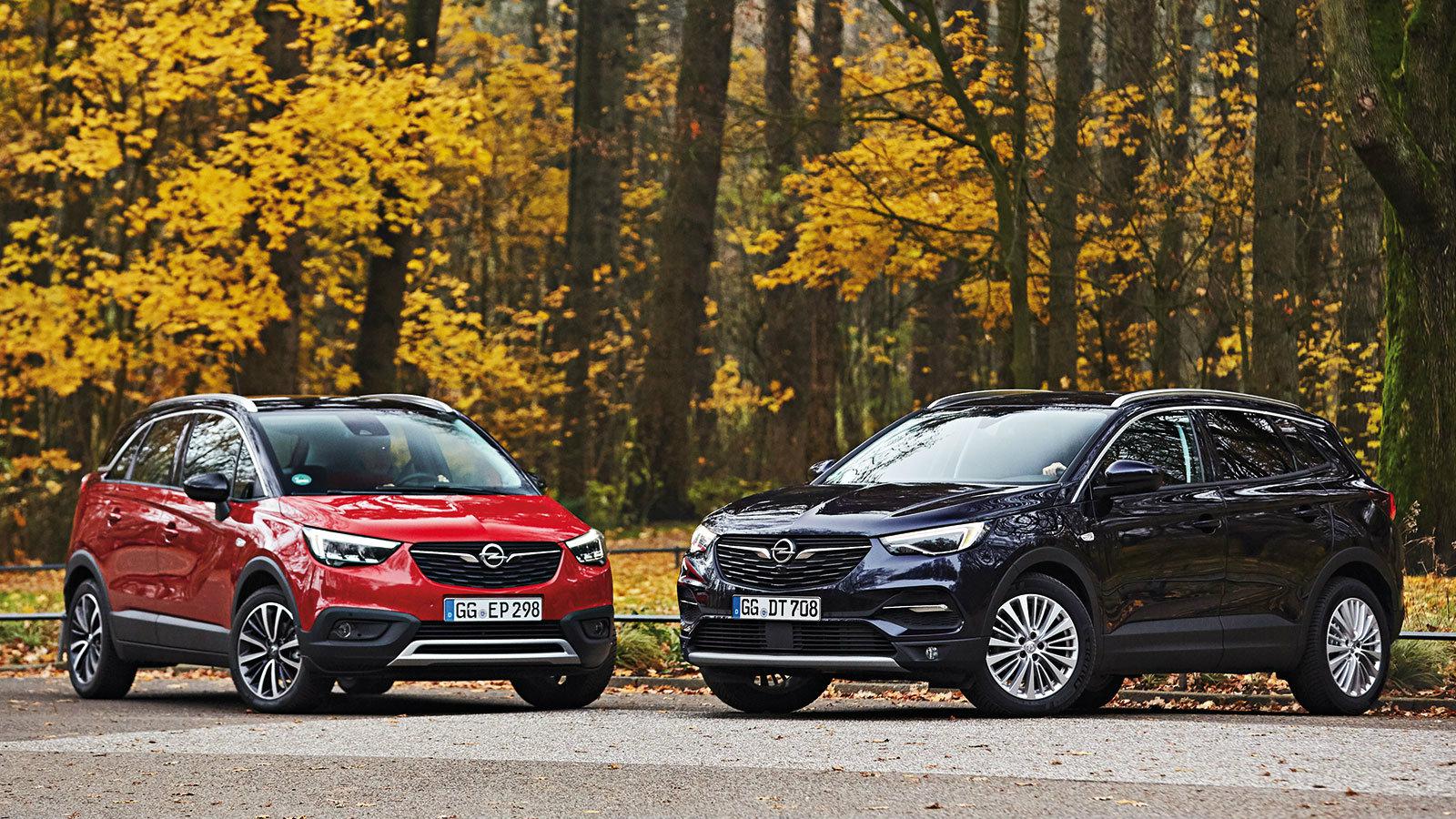 Opel Crossland X VS Opel Grandland X