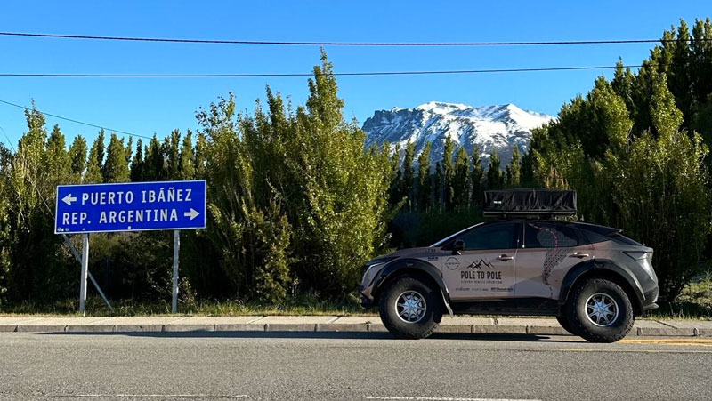 H αποστολή Pole to Pole με το Nissan Ariya διασχίζει την Ν. Αμερική  