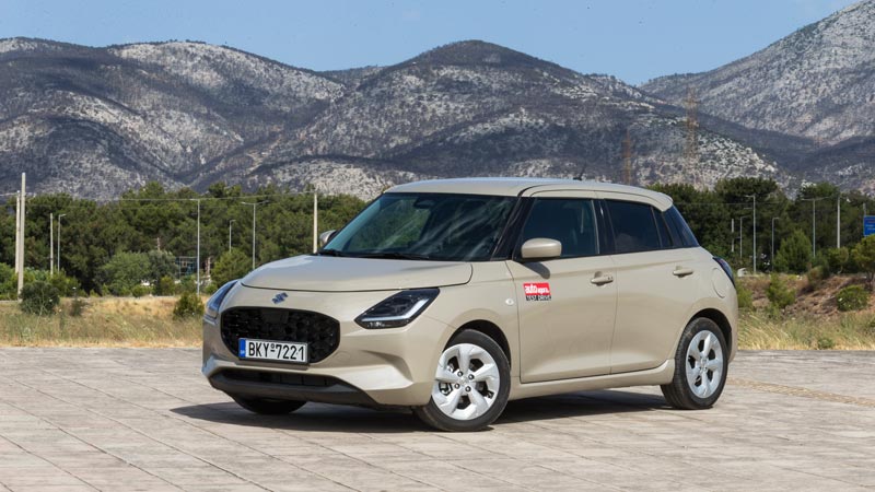 Ήπια υβριδικό Suzuki Swift 82 PS: Made in Japan με όπλο την κατανάλωση