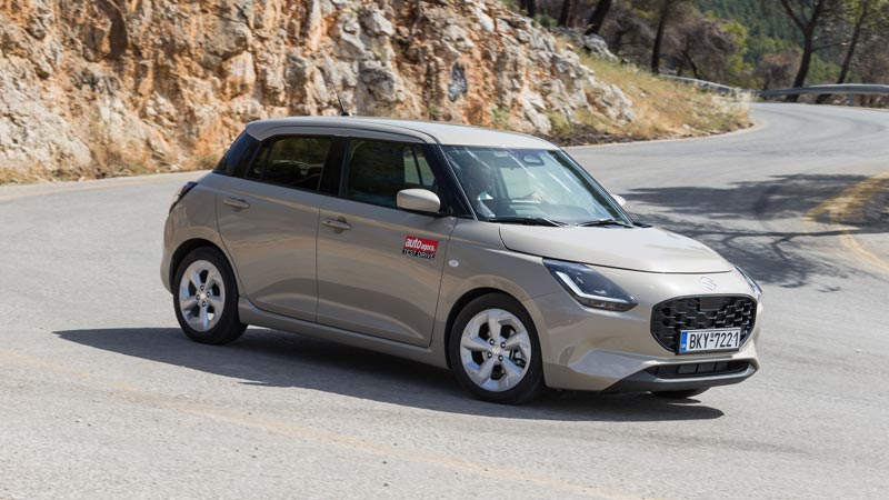 Ήπια υβριδικό Suzuki Swift 82 PS: Made in Japan με όπλο την κατανάλωση