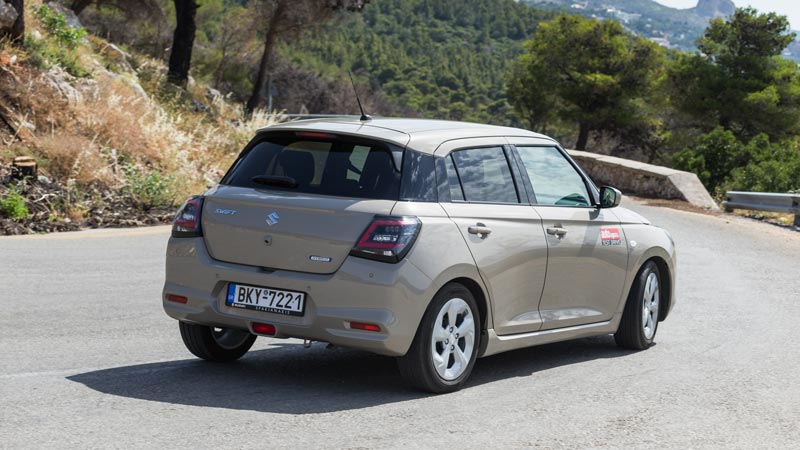 Ήπια υβριδικό Suzuki Swift 82 PS: Made in Japan με όπλο την κατανάλωση