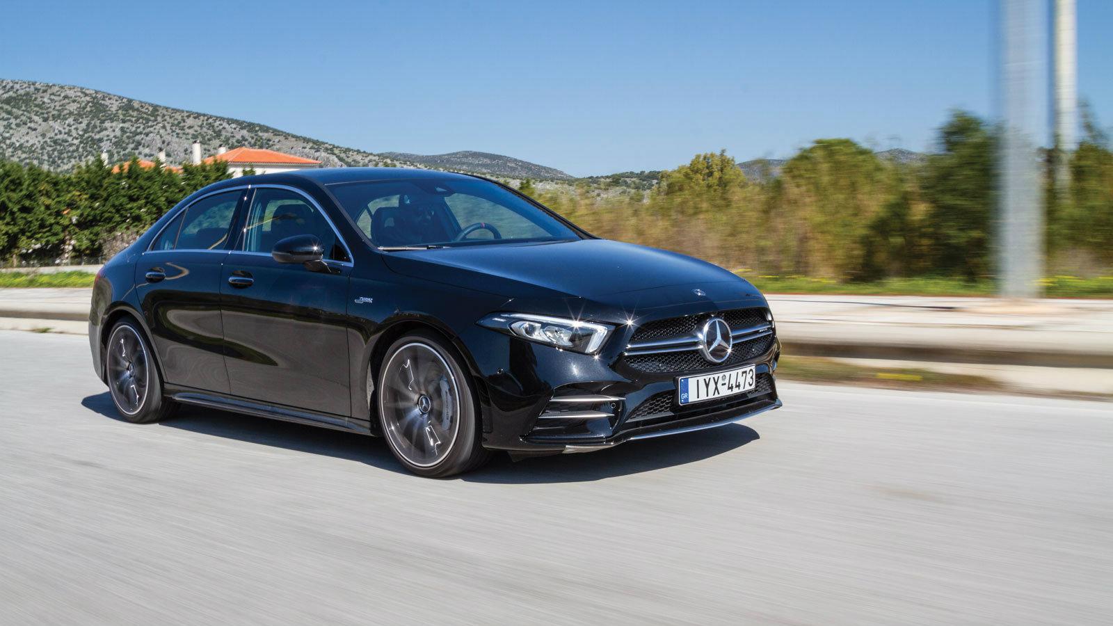 Δοκιμάζουμε τη νέα Mercedes AMG A 35 Sedan