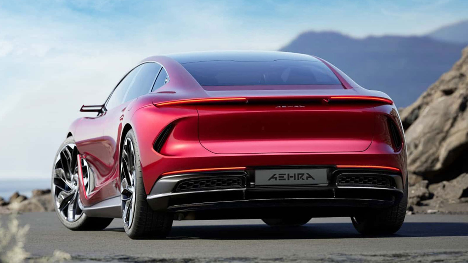 Πρώτες εικόνες του ηλεκτρικού Aehra Sedan concept  
