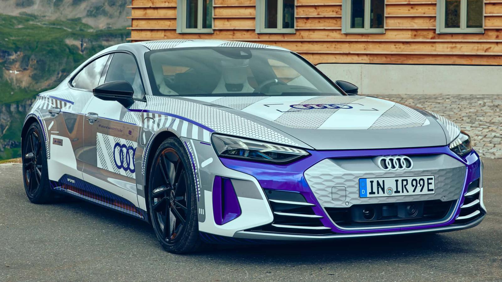 Ντεμπούτο για το νέο Audi RS e-tron GT Ice Race Edition