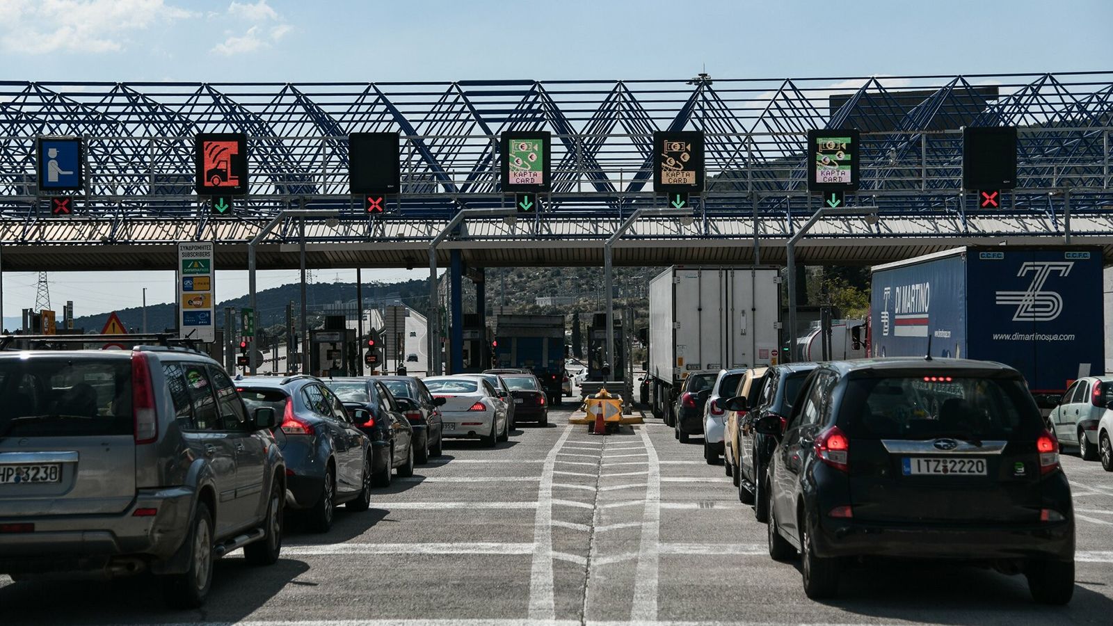 Ποια διόδια θα είναι δωρεάν έως και το Σάββατο 16/9